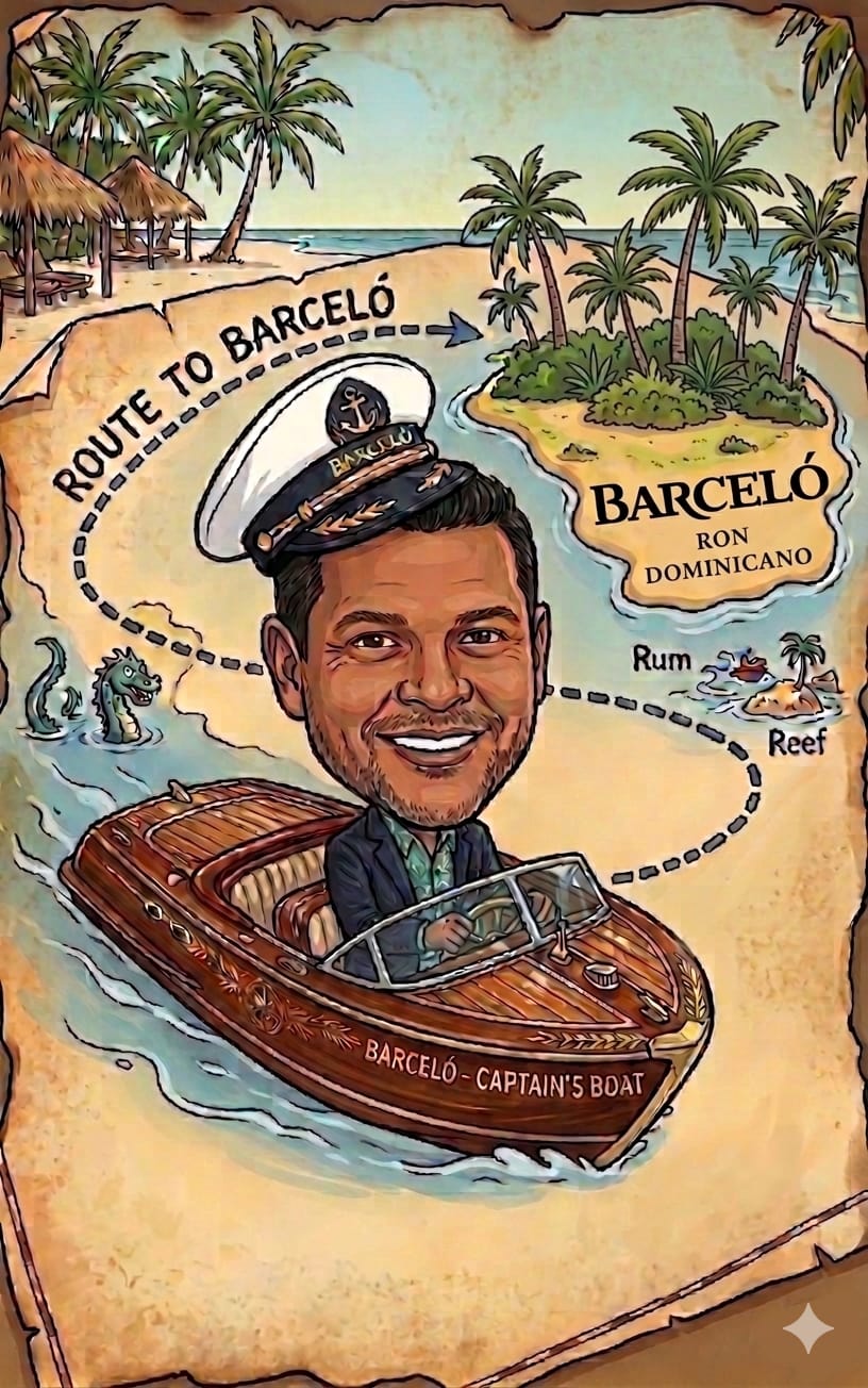 Example Barceló caricature